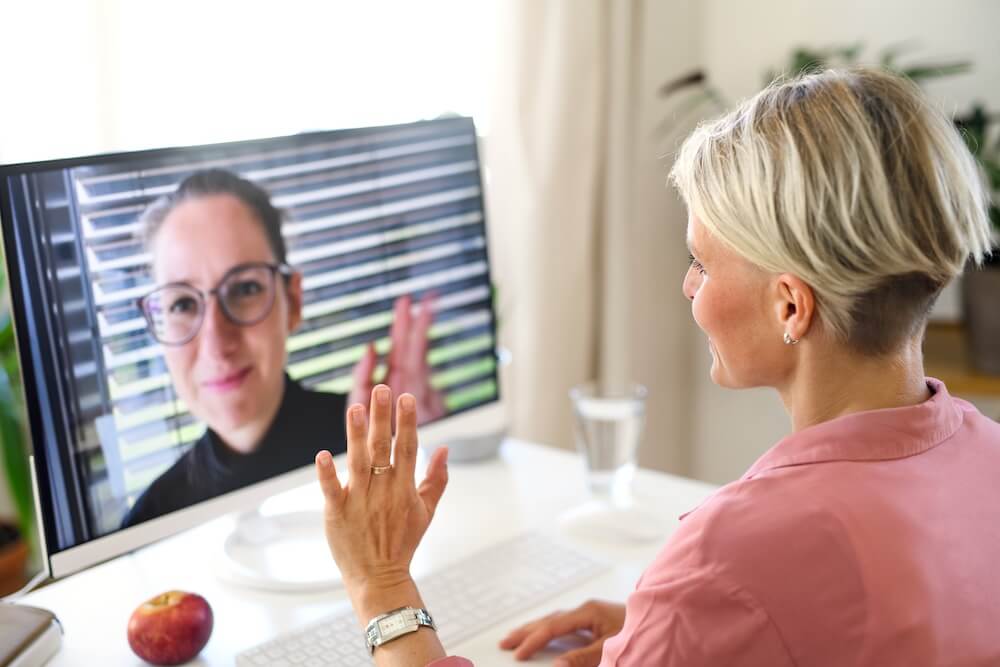 telehealth therapy session